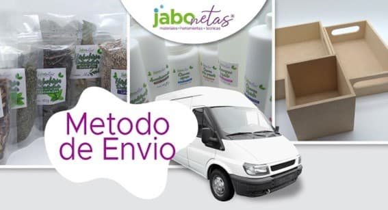  Jabonetas - Método de envío