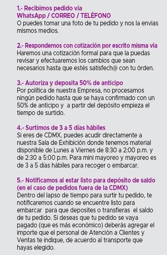 Pedidos y Forma de Pago 1