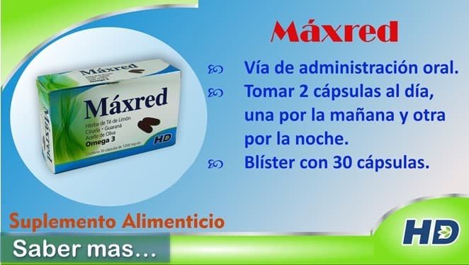 MaxRed Capsulas