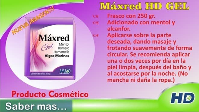 MaxRed Gel