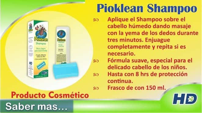 Pioklean Shampoo Repelente