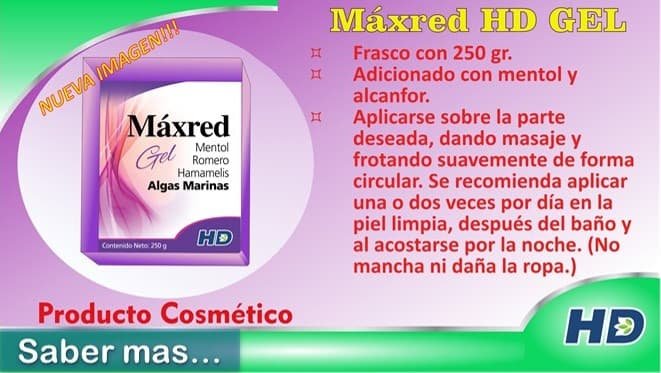 MaxRed Gel