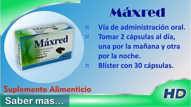 MaxRed Capsulas