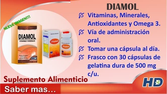 multivitaminicos diamol dura min