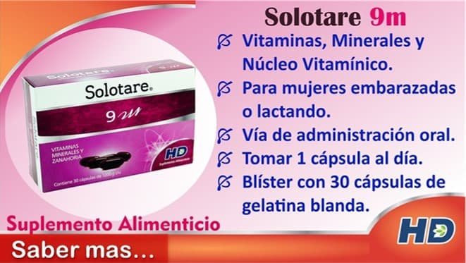 Solotare 9 MESES
