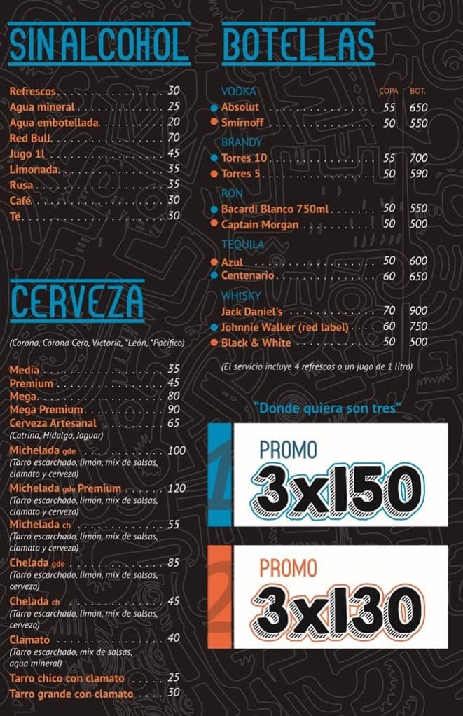 Banner - Vector CultuBar - Bebidas